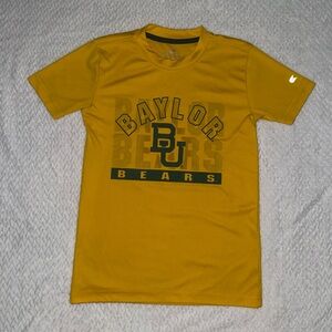 Colosseum Kids Yellow Baylor Bears Tee